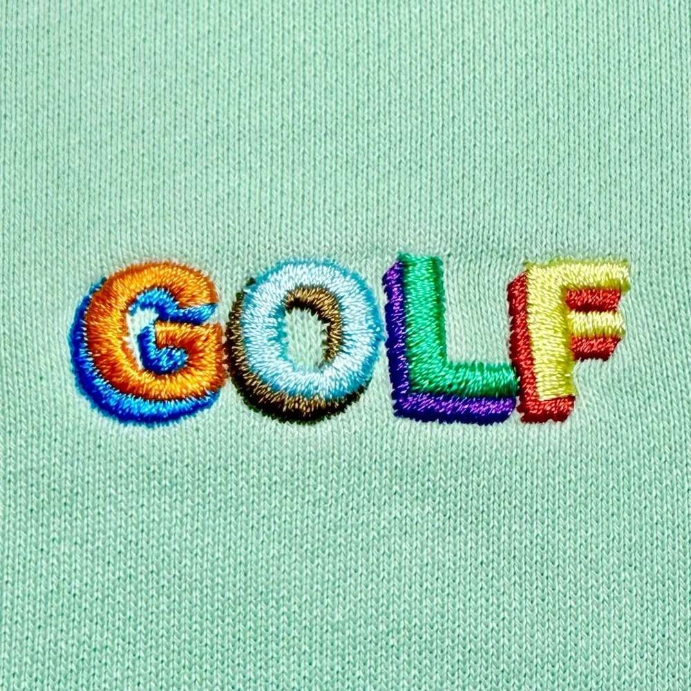 GOLF WANG Multi 3D Logo Sweatpants in Mint